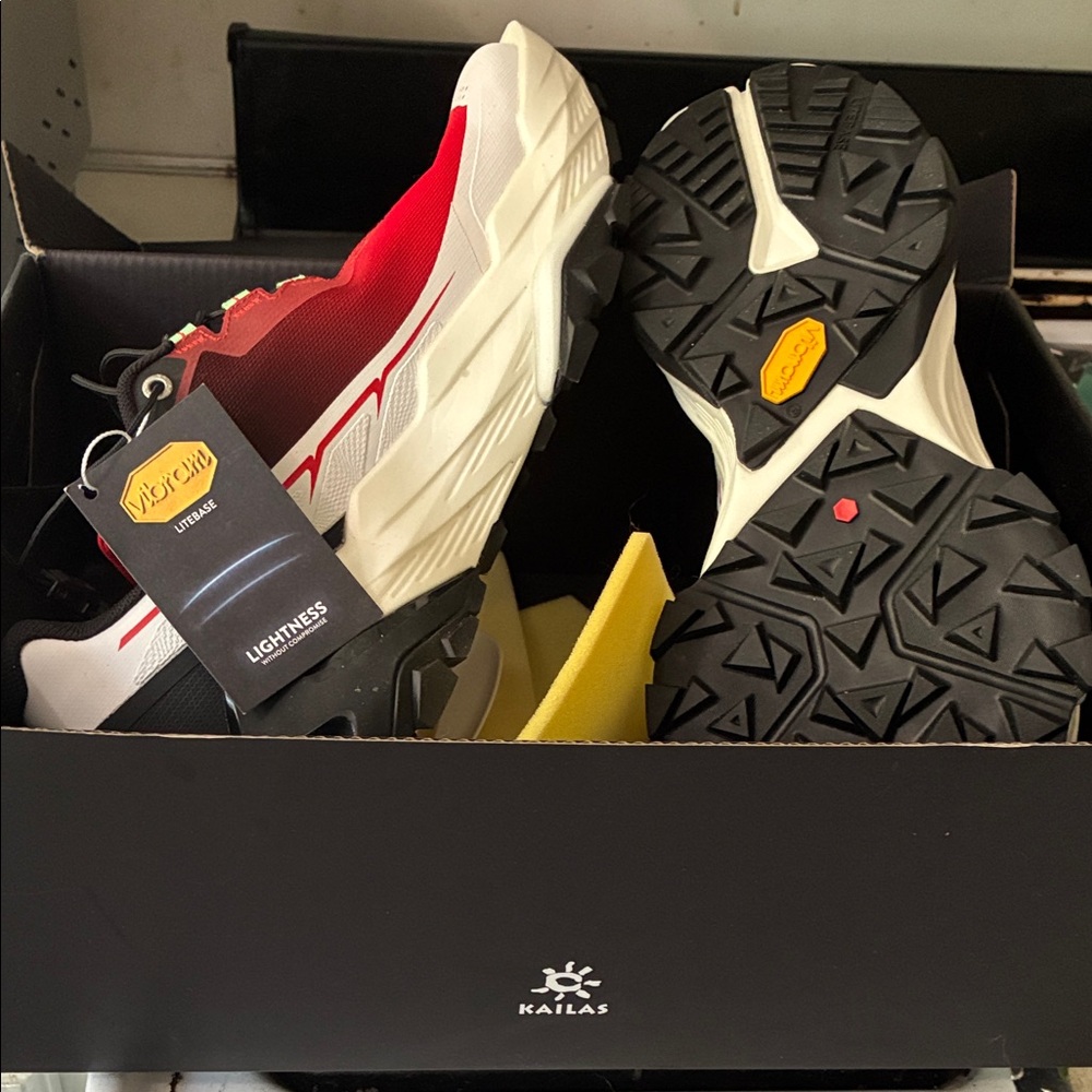 Women's Red and White Sneakers great deal!!